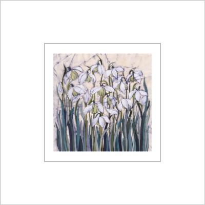 No.552 Snowdrops - signed Small Print.